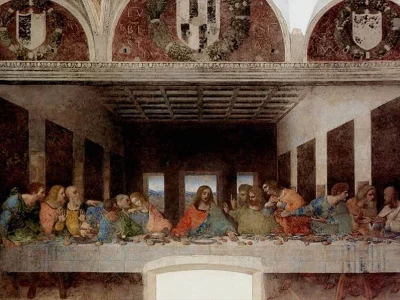 Santa Maria delle Grazie per L’Ultima Cena di Leonardo
