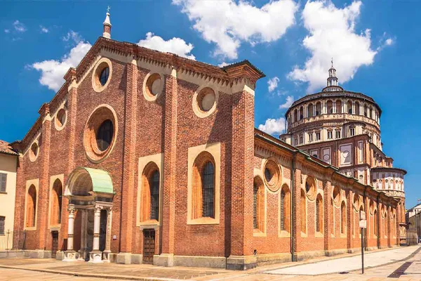 il-Cenacolo-Santa-Maria-delle-Grazie-Esterno