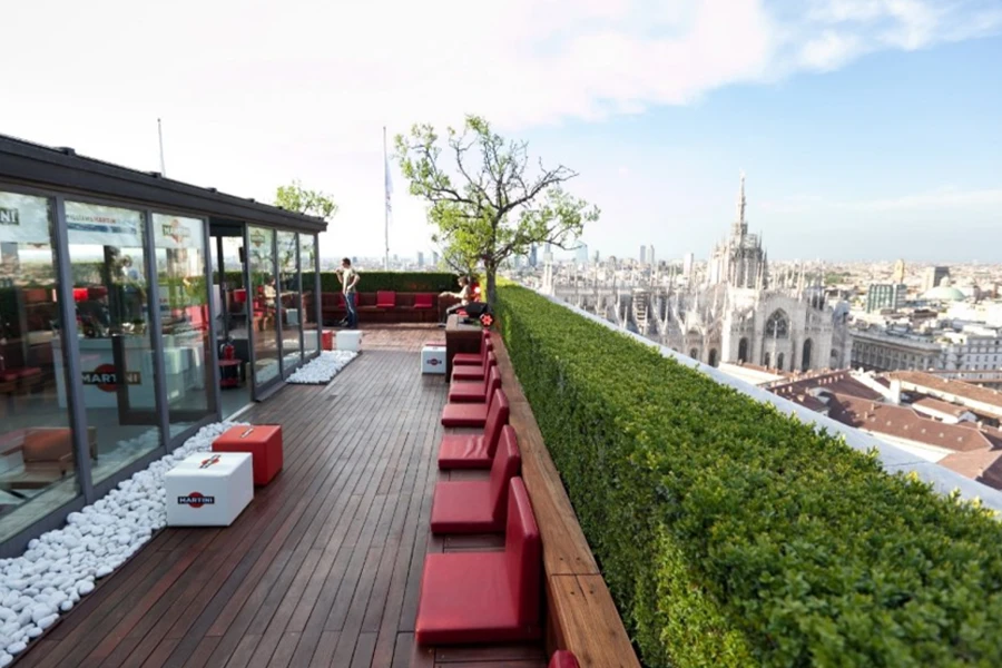 Milano Terrazza Martini Vista Duomo